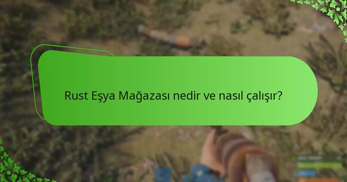 Rust Eşya Mağazası’nda mevsimsel döngüler ne sıklıkla gerçekleşir?