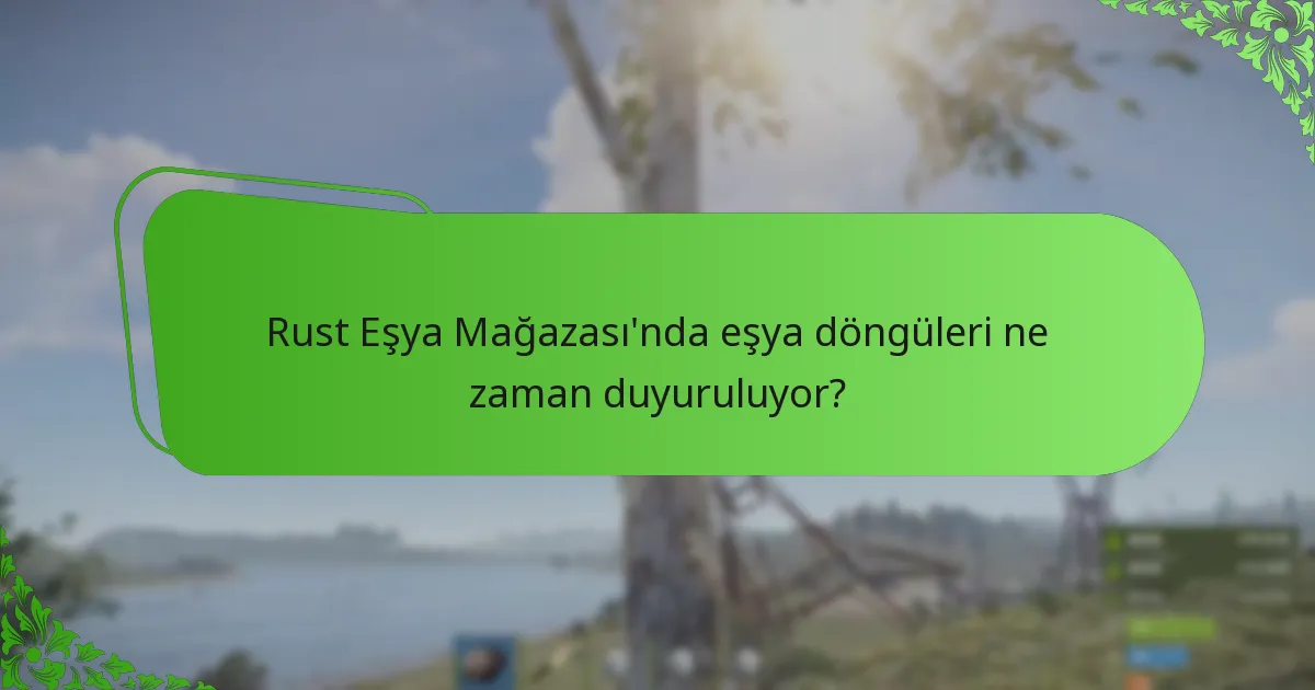 Rust Eşya Mağazası’ndaki eşyaların fiyatlandırma stratejileri nelerdir?