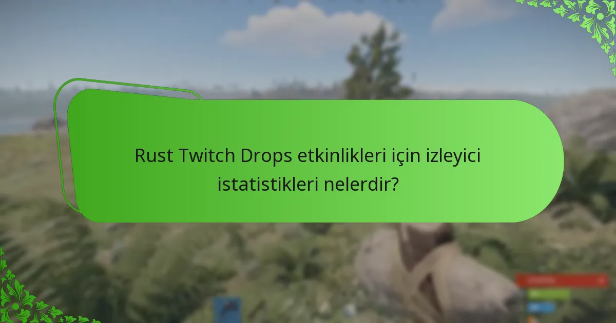 Rust Twitch Drops kampanyaları nasıl çalışır?